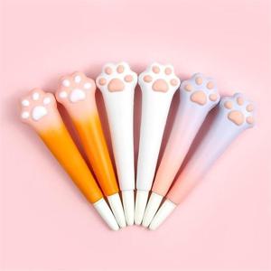 [핑크풋] 냥냥이 스퀴시 중성펜 볼펜 젤 펜 고양이