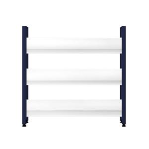 레아 기본형 3단800 N 철제책장 화이트