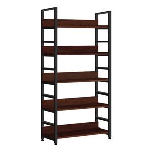 레아 기본형 5단600 B 철제책장 월넛