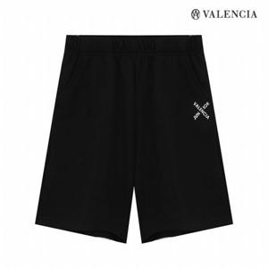 [발렌시아 주니어]크로스 나염 5부팬츠 블랙