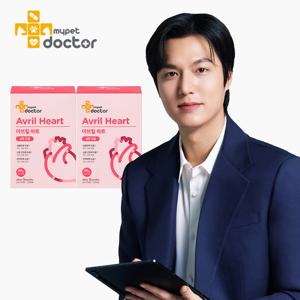 [마이펫닥터] 아브힐하트 강아지 고양이 영양제 심장, 60g, 2ea