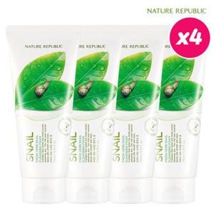 [네이처리퍼블릭] 프레시 허브 클렌징폼 스네일 4개