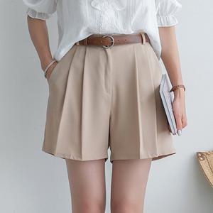 [나크21] (S~2XL) 핀턱 4부 슬랙스 팬츠 DM22-P-44 /빅사이즈