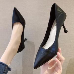 여자 카키 하이힐 화사한 색상 봄구두 카키힐 구두