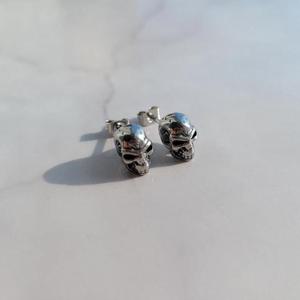 [노블른] 써지컬 스틸 해골머리 남자 피어싱 선물