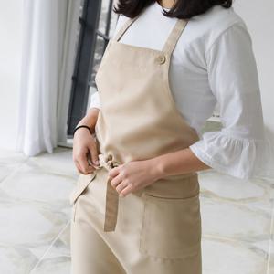 바리스타 카페 방수 롱앞치마 공방 미술 미용실 어린이집 앞치마