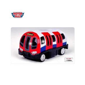 모형자동차 다이캐스트 모터맥스 런던기차 풀백카