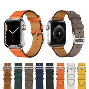 애플워치 호환 싱글투어 가죽 밴드 49/46/45/44/42mm