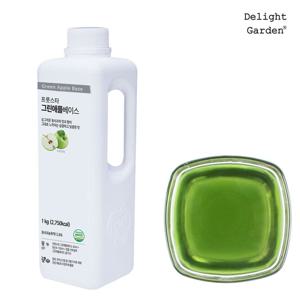 [딜라잇가든]그린애플 농축 음료베이스 1kg