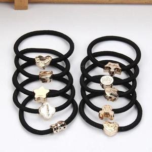 골드메달머리끈 100개혼합 머리고무줄 헤어끈