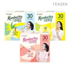티젠 콤부차 30스틱*3박스(레몬/피치/파인애플)