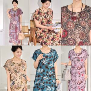 [엄마옷 로즈맘] 자연바람가오리인견원피스