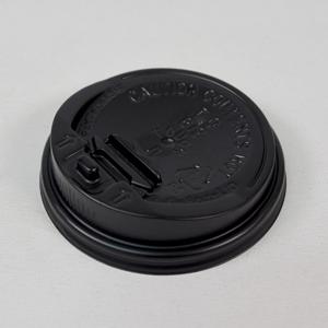 테이크아웃 8온스 개폐형 종이컵 뚜껑 블랙 100개