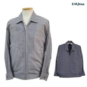 [에스엠진]SMJ1150 어르신 카라 점퍼 중년 남성 린넨 st, 여름