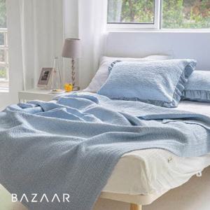 크림슨 피그먼트 풍기인견 누빔 이불겸패드(Q)