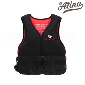 아티나 네오프랜 지퍼 부력보조복 65Kg 라이프자켓 수영