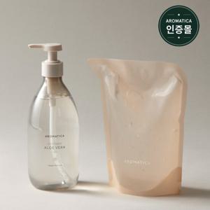 [쿨링/진정/] 아로마티카 수딩 알로에 베라 젤 300ml+리필500ml