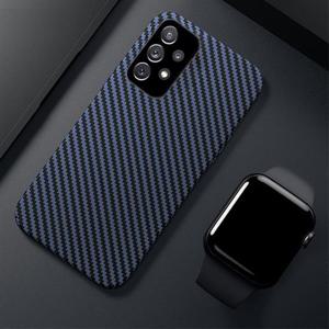 갤럭시점프 A32 5G 케블라 카본 패턴 매트 슬림 핸드폰 케이스