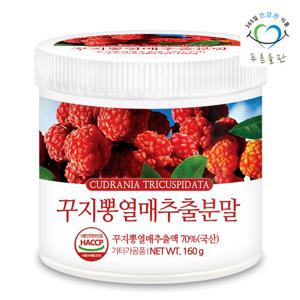 푸른들판 국산 꾸지뽕 열매 추출 분말 가루 160g 1통 추출물