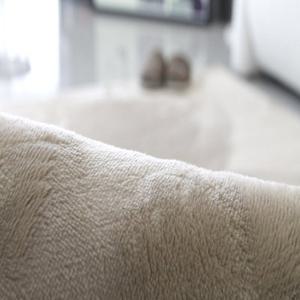 앙고라 터치미 극세사 베이지 카페트 러그100X150