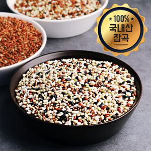 [25년산 잡곡] 국산 오색미 2kg(찹쌀,찰현미,녹미,홍미,흑미)
