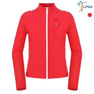 [LPGA골프웨어] 여성 하이브리드 니트 방풍 가디건(L191KC601P)