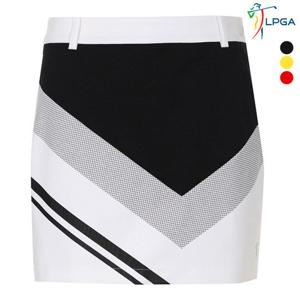 [LPGA골프웨어] 여성 L라인 절개 큐롯(L191CU855P)