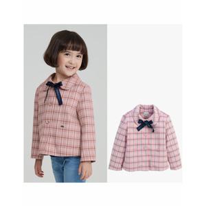 [컬리수] 여아 크롭체크자켓 [봄]_C221JKG02P