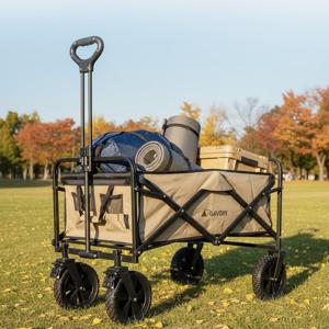 이고진 가보리 캠핑웨건 스탠다드 접이식 폴딩카트 롱바디 수레