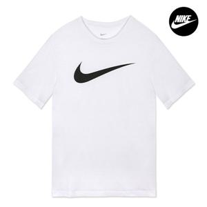 나이키 빅로고 드라이핏 파크20 남자 반팔티 화이트 CW6936-100