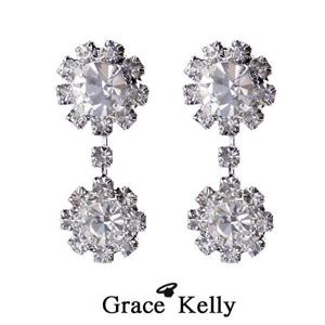 [그레이스켈리]스노위 플라워 귀걸이