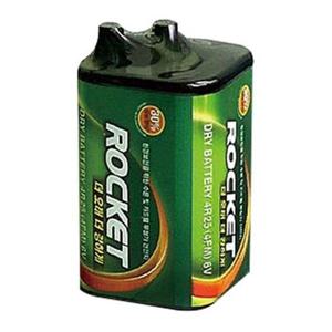 랜턴용건전지 로케트 6V 4R25 4FM