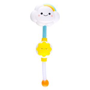 무지개 아기 구름 샤워기 수동 유아용품 목욕 물놀이 장난감