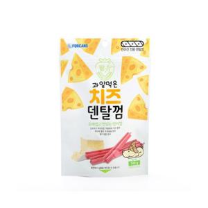 포켄스 과일먹은 치즈덴탈껌 (딸기)100g