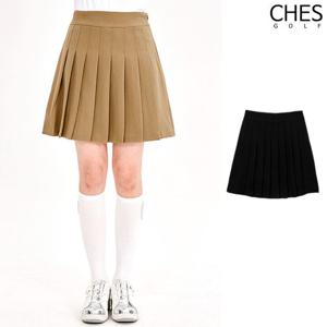 [체스]스카르 여성골프 롱 플리츠스커트