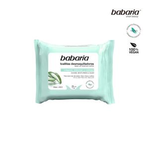 [바바리아] 알로에 메이크업 리무버 클렌징 티슈 25매