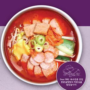 [한촌설렁탕] 네가지 햄듬뿍 부대찌개 500g