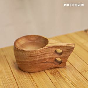 클래식 우드 머그 캠핑컵 내츄럴