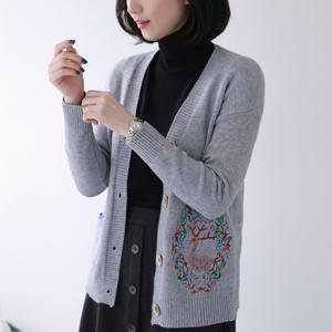 [웬디즈갤러리]나르샤 사슴 가디건 GCD114