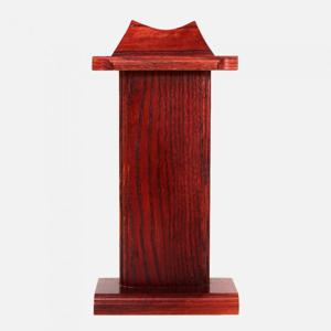 [박씨상방] 원목 위패 밤나무 기와 지방틀