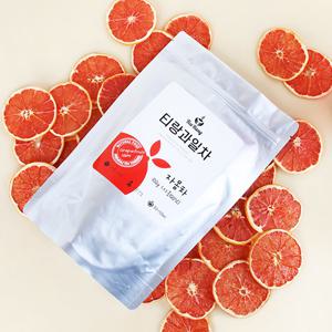 [티랑] 건조자몽 100g 원형