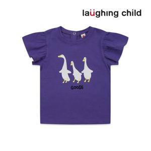 [래핑차일드]러플 소매 반팔 티(8941533102_PU)