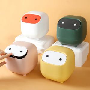 청년리빙 닌자 미니 원터치 화장대 책상 소형 휴지통