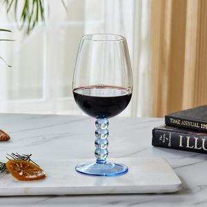 [모던하우스] 오브제 버블 크리스탈 와인잔 430ml BLUE