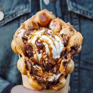 알앤알코리아 홍콩 와플 반죽 1kg X 3개, 가정용 와플 반죽