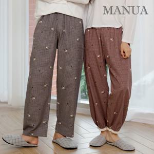 마누아 개버딘 순면 9부 파자마 AP9-400