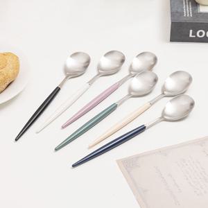 라리사 파스텔 샤틴 한식 숟가락 택1