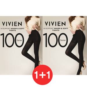 [비비안(스타킹)](1_+1)100D 기모타이즈 TS0436