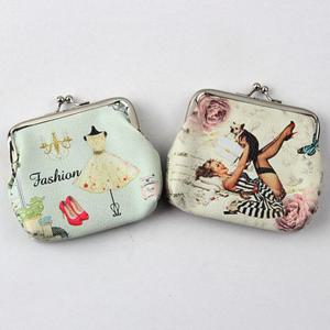 일러스트 동전지갑