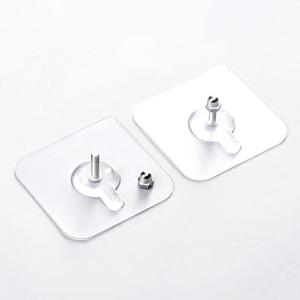 청년리빙 무타공 나사 벽걸이 못없이액자걸기 10개입